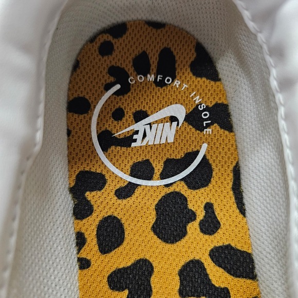 Nike Court Legacy Slip-On Shoes DJ5938-001 Black White Leopard Women's Size 7.5 - Picture 10 of 11